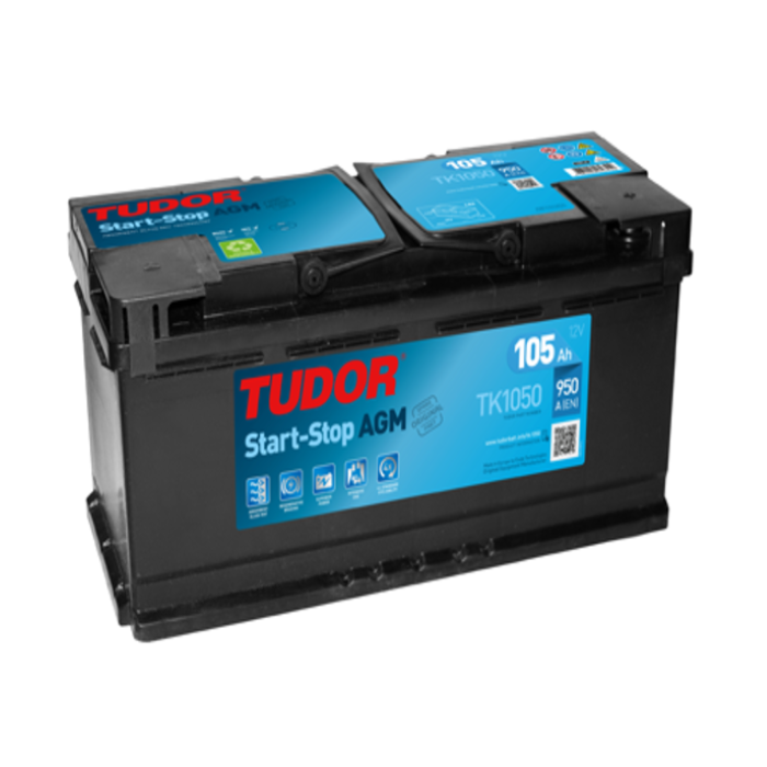 Batería Start-Stop AGM 105Ah 950EN 392x175x190