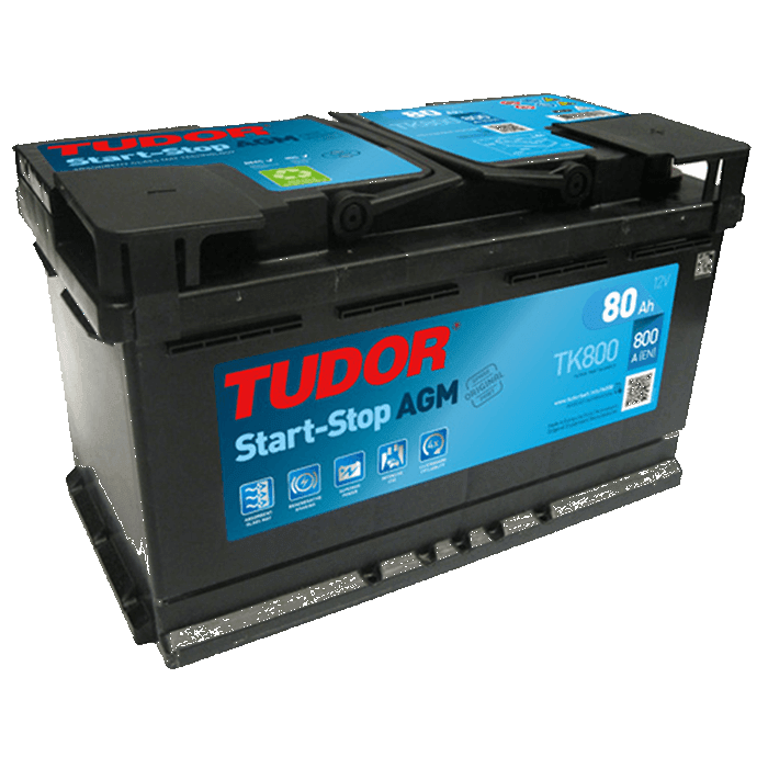 Batería Start-Stop AGM 80Ah 800EN 315x175x190