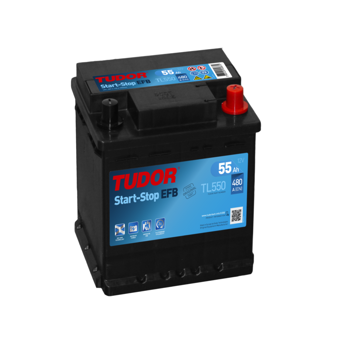 Batería Start-Stop EFB 55Ah 480EN 207x175x190