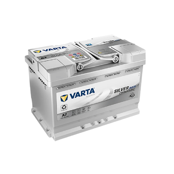 Batería A7 Silver Dynamic AGM xEV 70Ah 760EN 278x1175x190