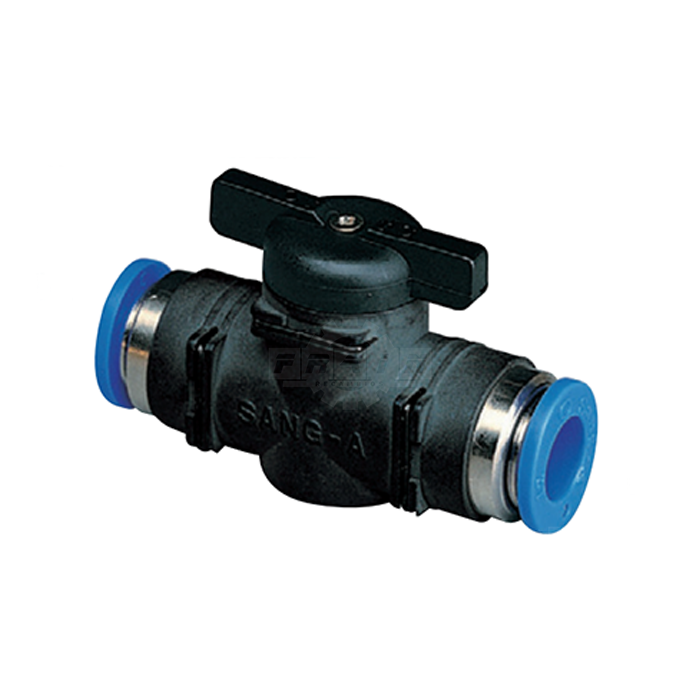 Válvula De Cierre Sang-A 2 Vías Recta Tubo-Tubo Od6 mm  A Od 6 mm 